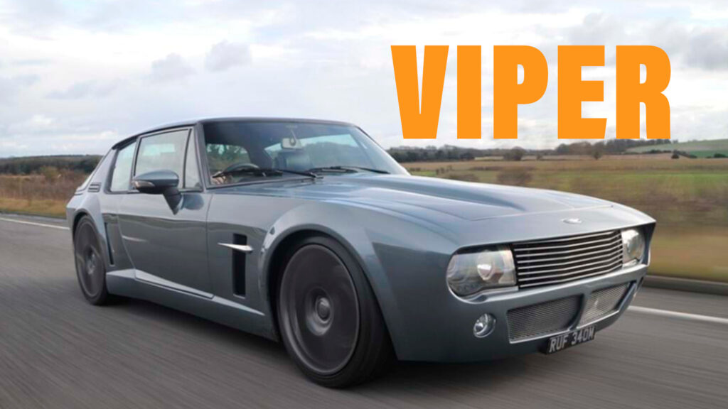  The Jenson Viperceptor Has An 8.3-Liter V10 And Weighs Just 2,799 Lbs