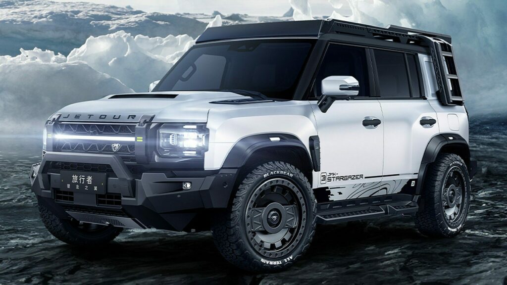  New Jetour Traveller Stargazer Wears All The Defender-Style Off-Road Parts It Can Get