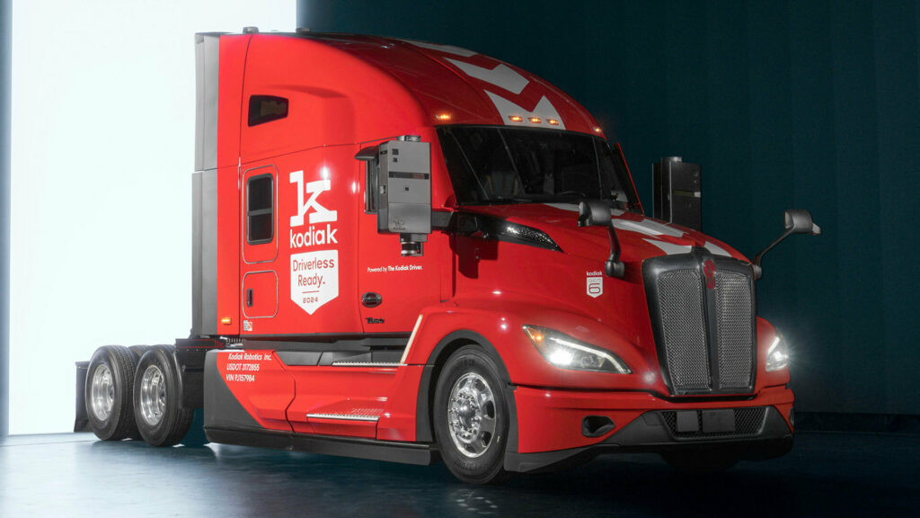  Kodiak’s Latest Autonomous Semi Sports New Sensors And Improved Reliability