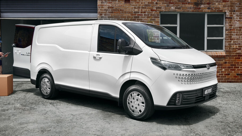  LDV eDeliver7 Electric Van Comes To Rival The Ford E-Transit Custom In Australia
