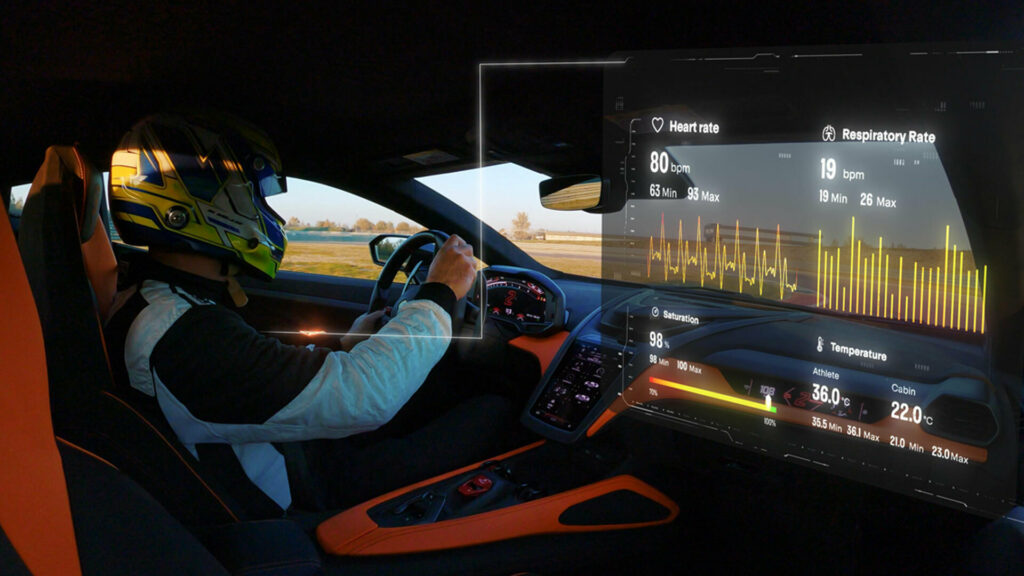  Lamborghini Telemetry X Concept Debuts As Track-Focused Digital Companion