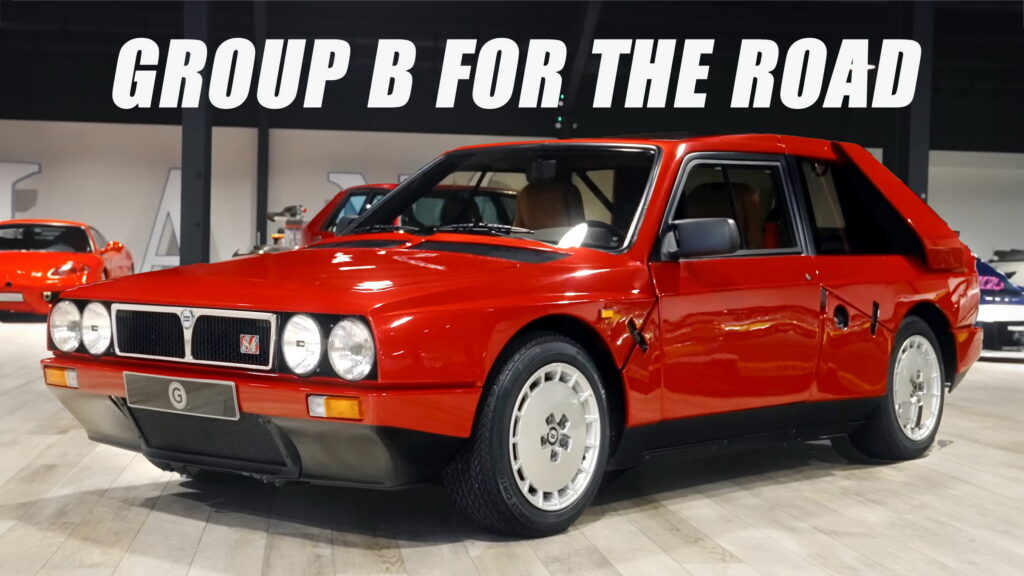  The Twin-Charged Lancia Delta S4 Stradale Is A Tamed Group B Terror