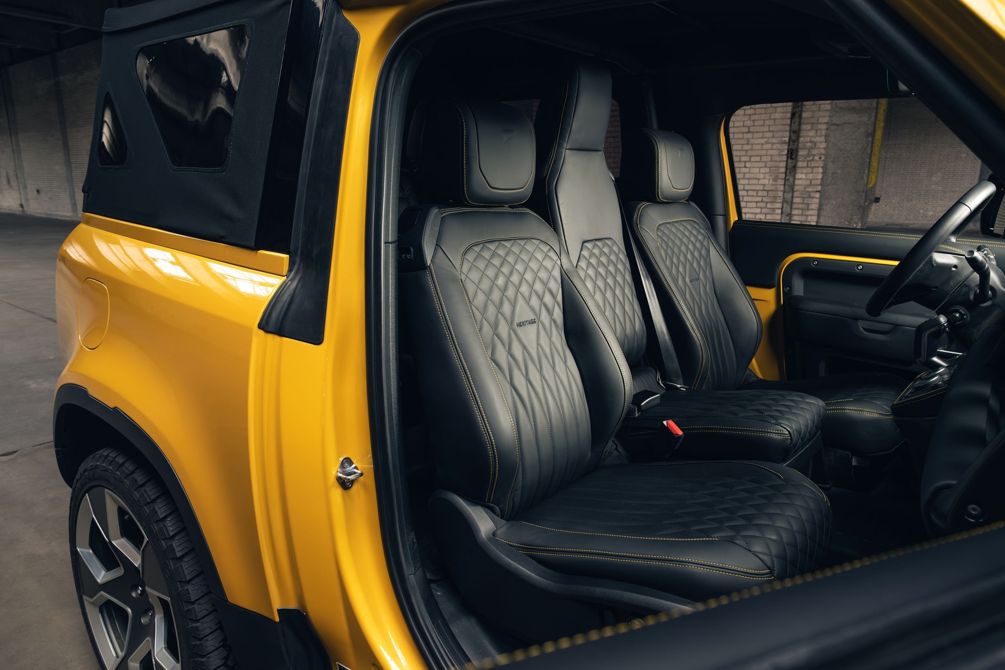 Heritage Customs Builds Land Rover Defender Convertible, Charges $92k ...