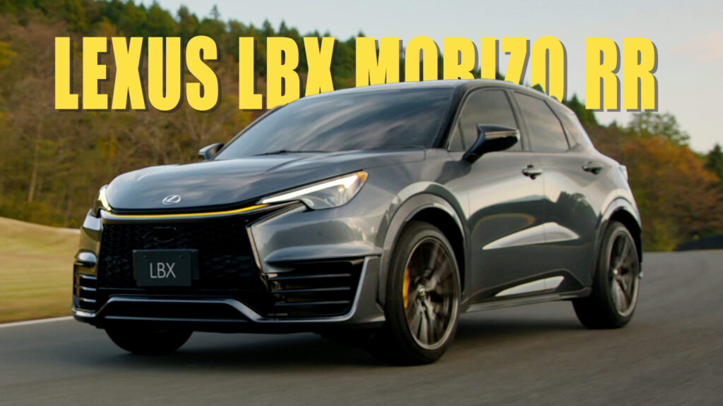  Lexus LBX Morizo RR Concept Packs GR Yaris’ 300 HP In An SUV Suit