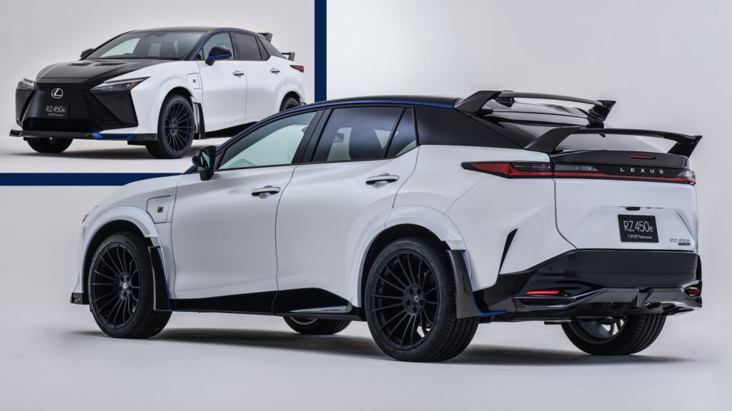  Lexus Building Wing-Tastic RZ450e F Sport Performance, Capped At 100 Units