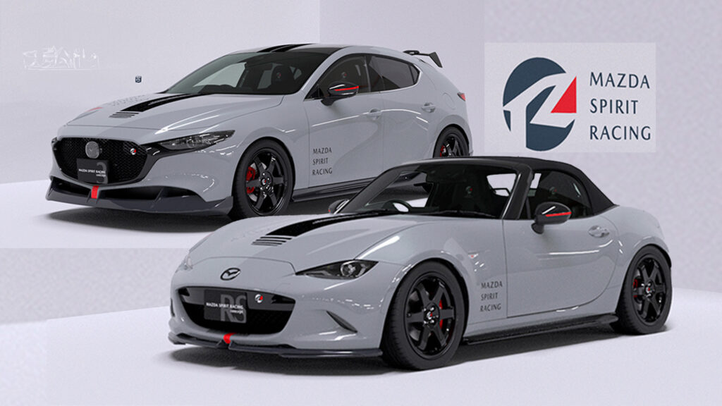  Mazda Spirit Racing Shows Track-Ready MX-5 And 3 Concepts, Hints At Production Versions