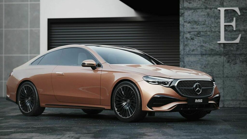  Mercedes E-Class Coupe Rendered As A Svelte Alternative To The New CLE
