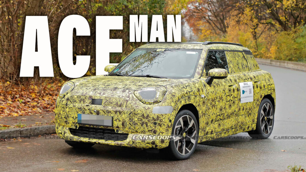  Mini Aceman Is Your Electric Stepping Stone Between Cooper And Countryman