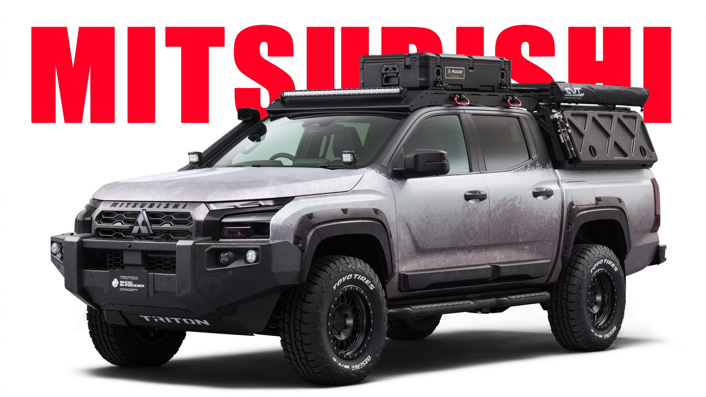 Mitsubishi Shreds Tokyo Auto Salon With Winter Warrior Concepts