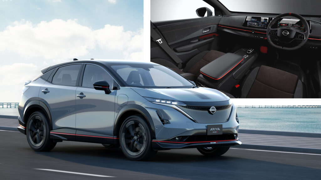  2024 Nissan Ariya Nismo Lands With Between 362 HP And 429 HP, Gets Formula E Soundtrack