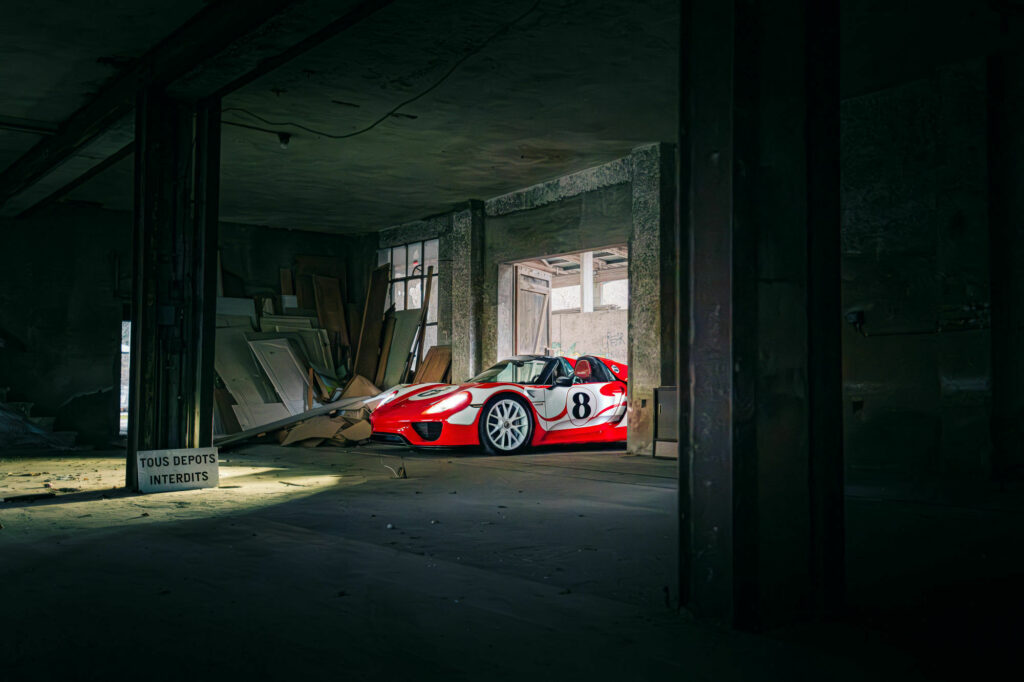  One-Of-One Porsche 918 Has A 917-Inspired Livery With Ferrari Rosso Corsa Paint