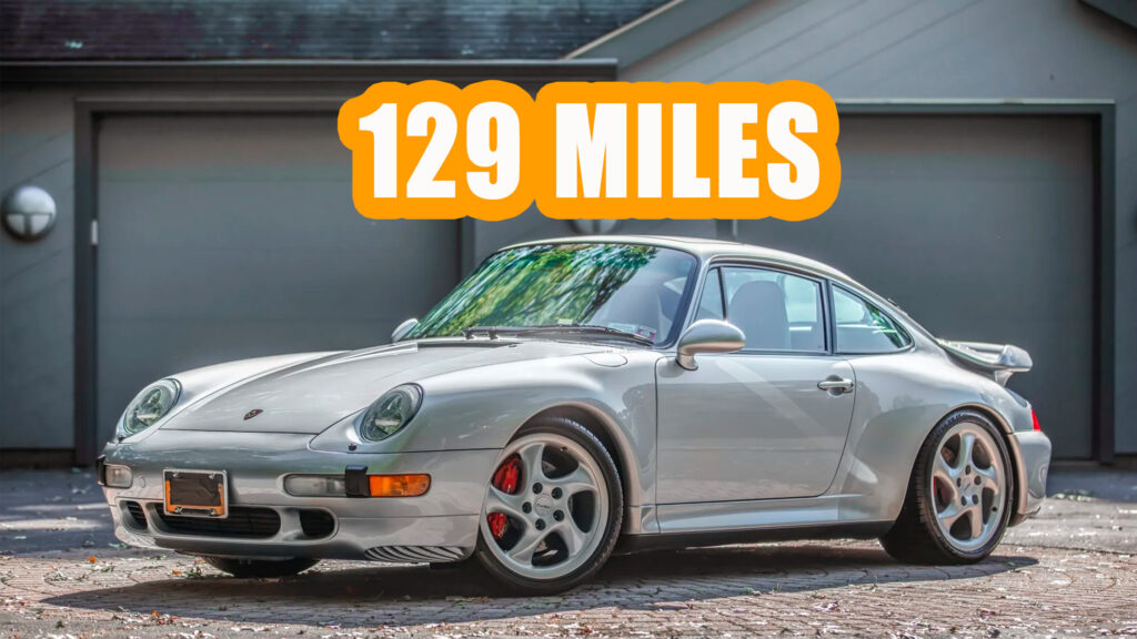  A Porsche 993 Turbo With Just 129 Miles Is What Dreams Are Made Of