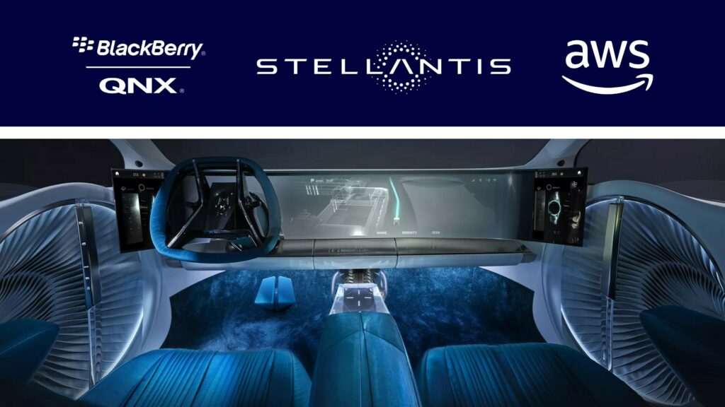 Stellantis Will Use BlackBerry Software Through Amazon’s Cloud To Slash Development Times
