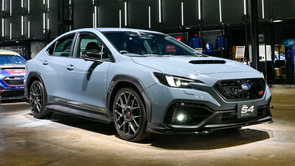  Subaru WRX S4 STI Sport Is A Japanese Special Only Available Through A Lottery System