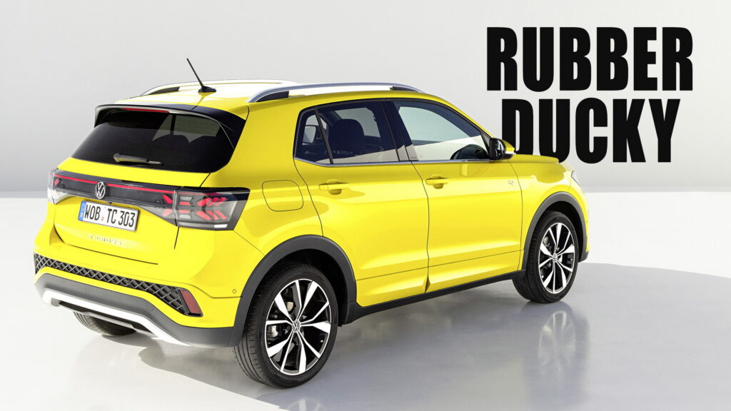  UK Public Names New VW T-Cross Color “Rubber Ducky”