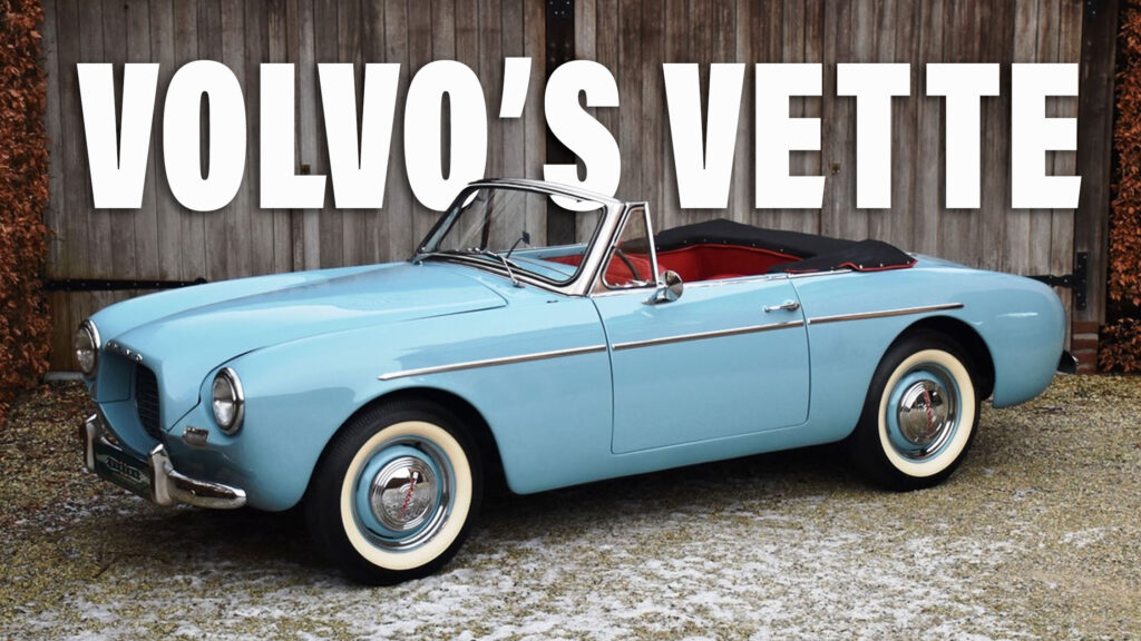  Volvo’s Sport P1900 Was A Fiberglass Flop And This Is One Of Only 68 Made