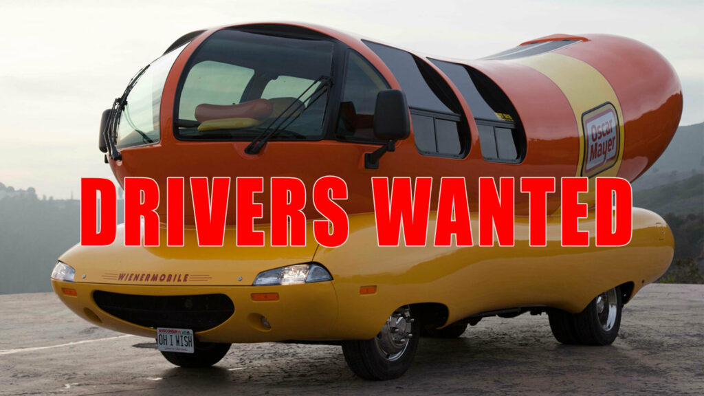  Hot Dog! Oscar Mayer Looking For Wienermobile Drivers