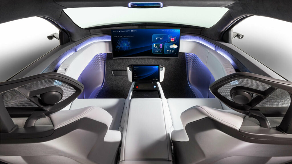  Yanfeng Envisions The Minimalist EV Cockpit Of The Future