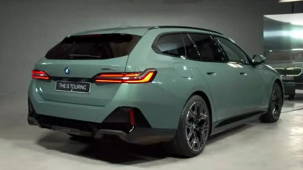  This Is The 2025 BMW i5 Touring Before You’re Meant To See It
