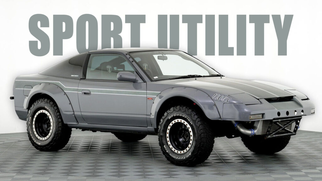 Lifted Nissan 180SX Is A Rock-Crawling Drift Coupe