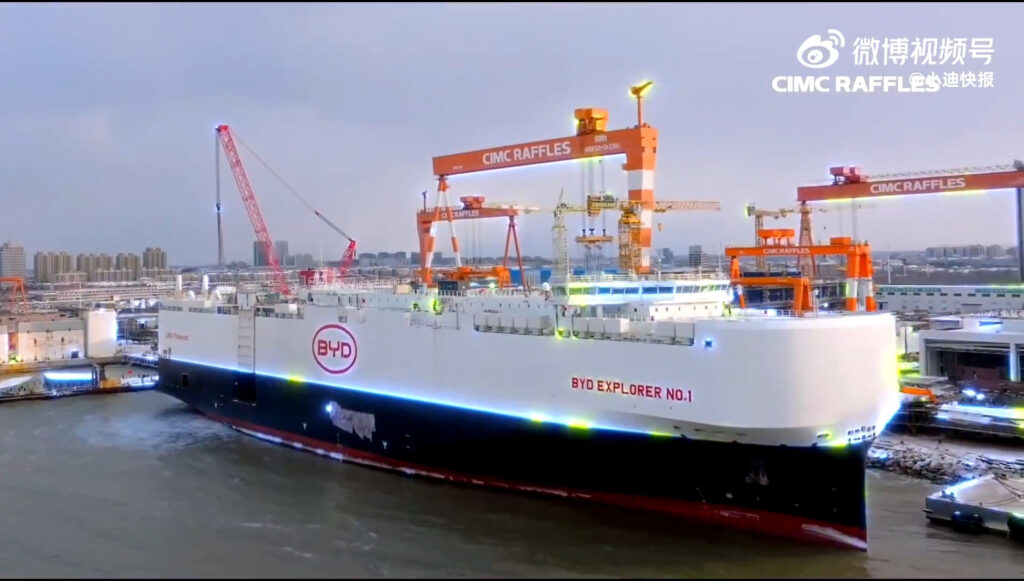  China’s EV Giant BYD Now Exports Cars In Its Own Purpose-Built Mega-Ship