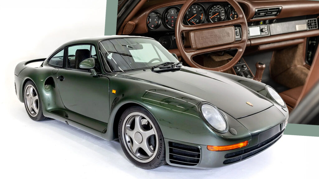  Nissan Once Bought This $3 Million Porsche 959 To Reverse Engineer Its AWD System
