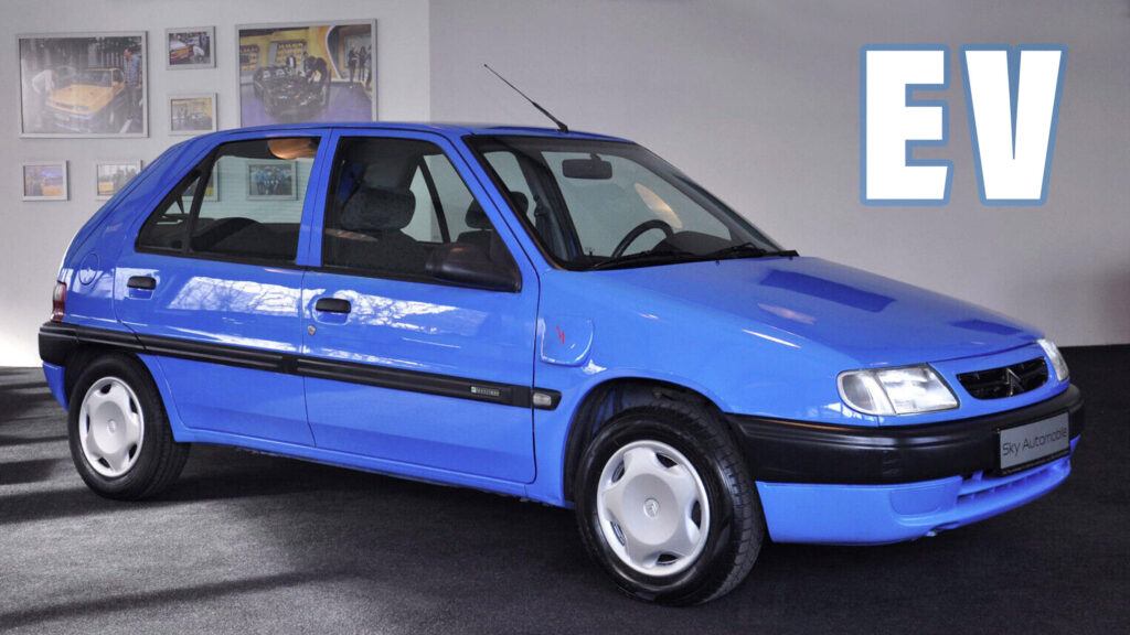  The Citroen Saxo Electrique Was An EV With A Gas-Powered Heater