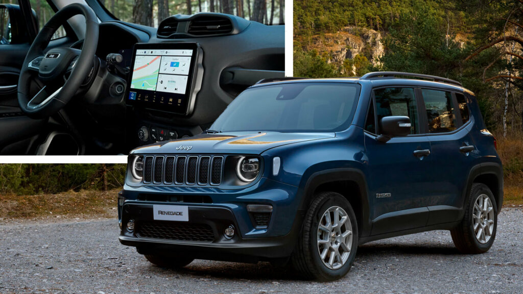  2024 Jeep Renegade Gets Digital Cluster And New Infotainment System In Europe