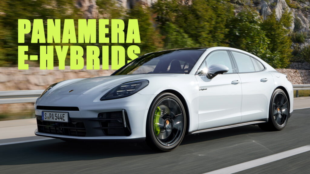  New Porsche Panamera Adds Two More E-Hybrid Models And One Has Lost Some Horses