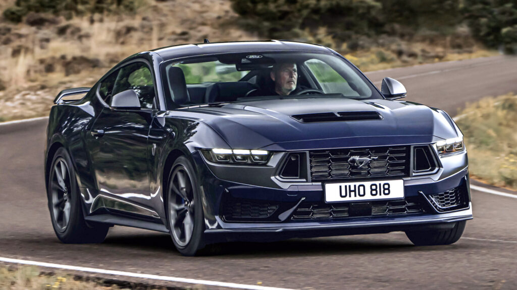  2024 Ford Mustang Arrives In Europe As A Neutered American