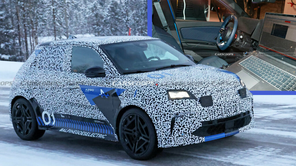  Alpine A290 Shows Colorful Camo And Production Interior Ahead Of Debut