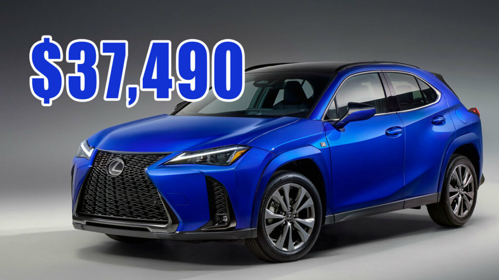 2025 Lexus UX Hybrid Gets A Price Hike To Accompany Its Extra HP