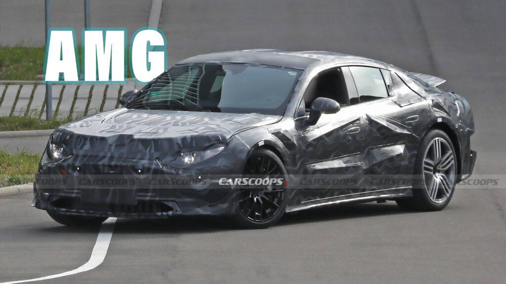  2026 Mercedes-AMG GT 4-Door EV Gunning For The Porsche Taycan With 1,000 HP