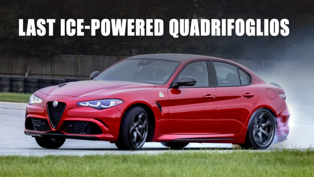  Alfa Romeo Says Goodbye To V6 Quadrifoglio In America