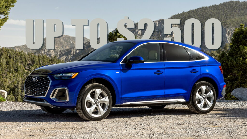  Audi Will Pay You Up To $2,500 To Ditch Your Pre-Order For In-Stock Cars