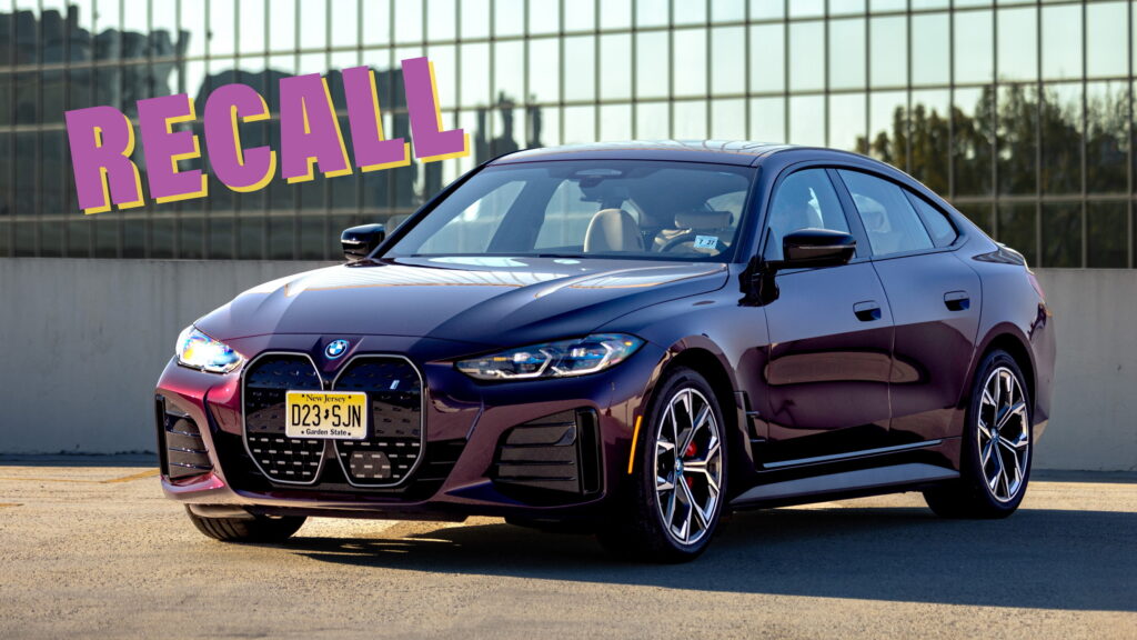  Early Recall Catches Battery Issue On One BMW i5 And Three i4 EVs