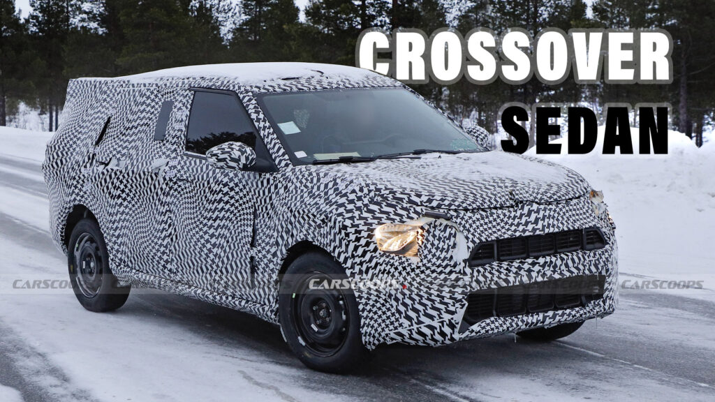  Citroen C3 X Spied As An Affordable Sedan With Crossover Styling Cues