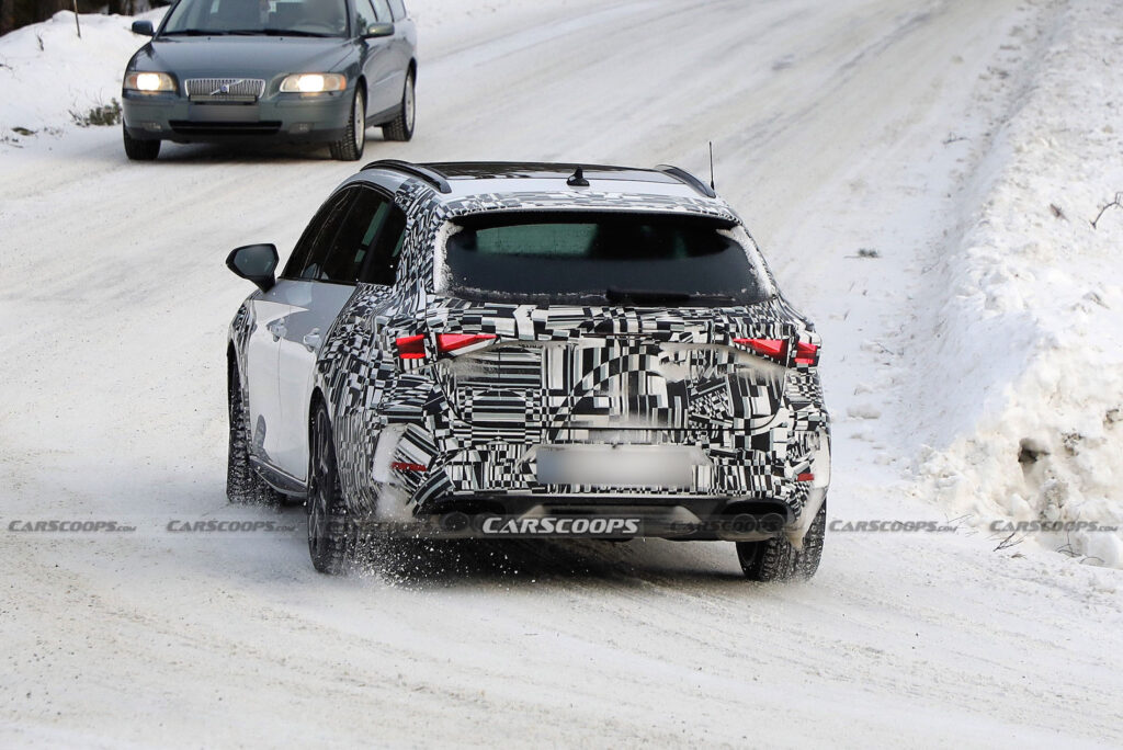 Facelifted Cupra Leon Spotted Testing In The Snow