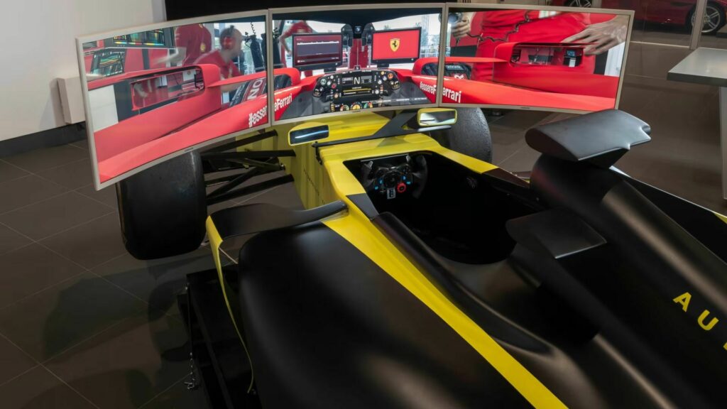 Full-Size F1 Simulator Will Take Your Man Cave To The Next Level ...