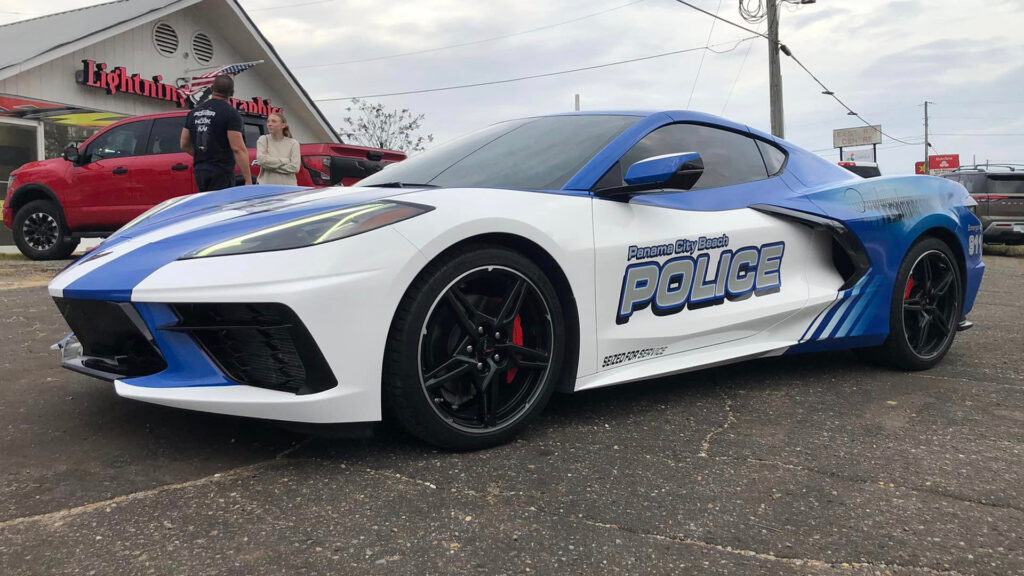  Florida Police Seize C8 Corvette From Drug Runner And Add It To Their Fleet