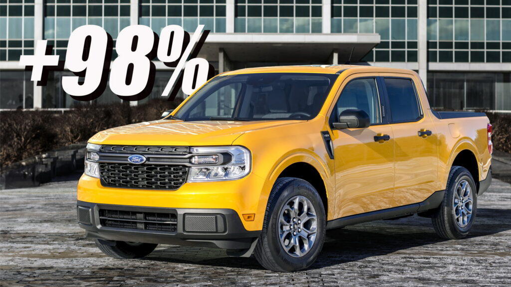  Ford Maverick Sales Explode In January, Outsells Toyota Tacoma