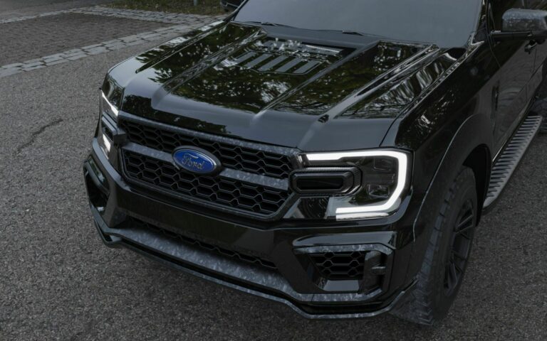 Ford Ranger Gains Wild Carbon Fiber Bodykit And 20-Inch Wheels | Carscoops