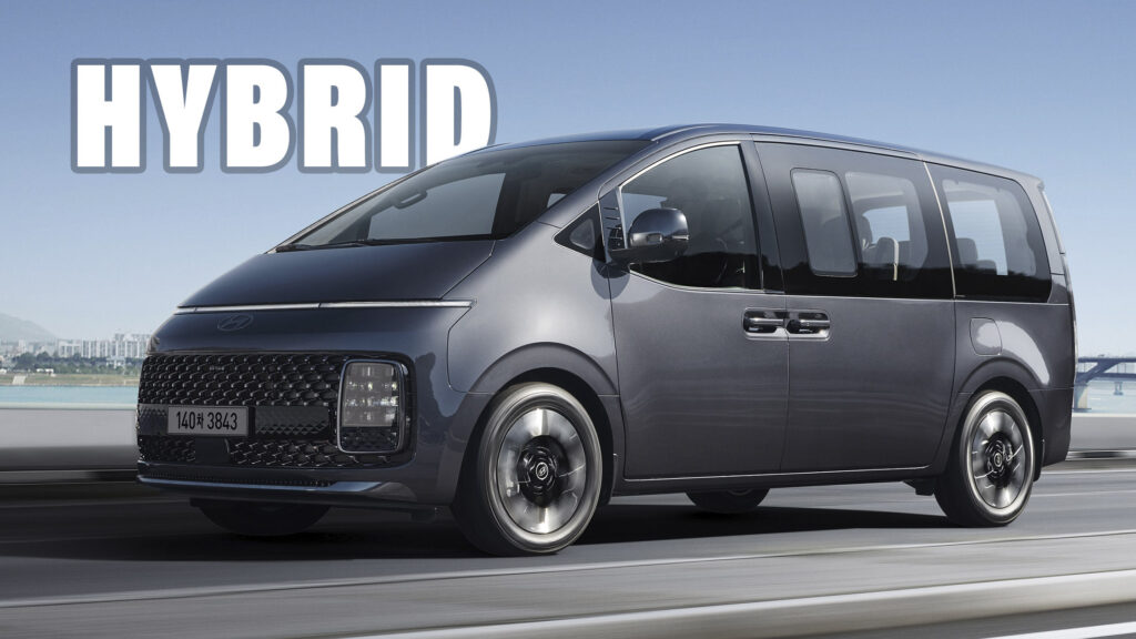  2024 Hyundai Staria Gains Hybrid Option With 242 HP