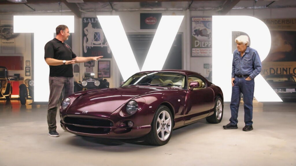  Bask In The TVR Cerbera’s Glorious Sounds As Jay Leno Unleashes Its Fury