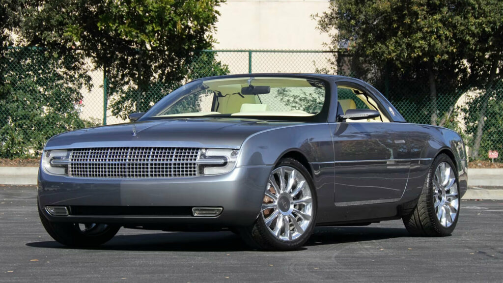  The Lincoln Mark X Concept Still Looks Amazing And It’s Going Back Up For Auction
