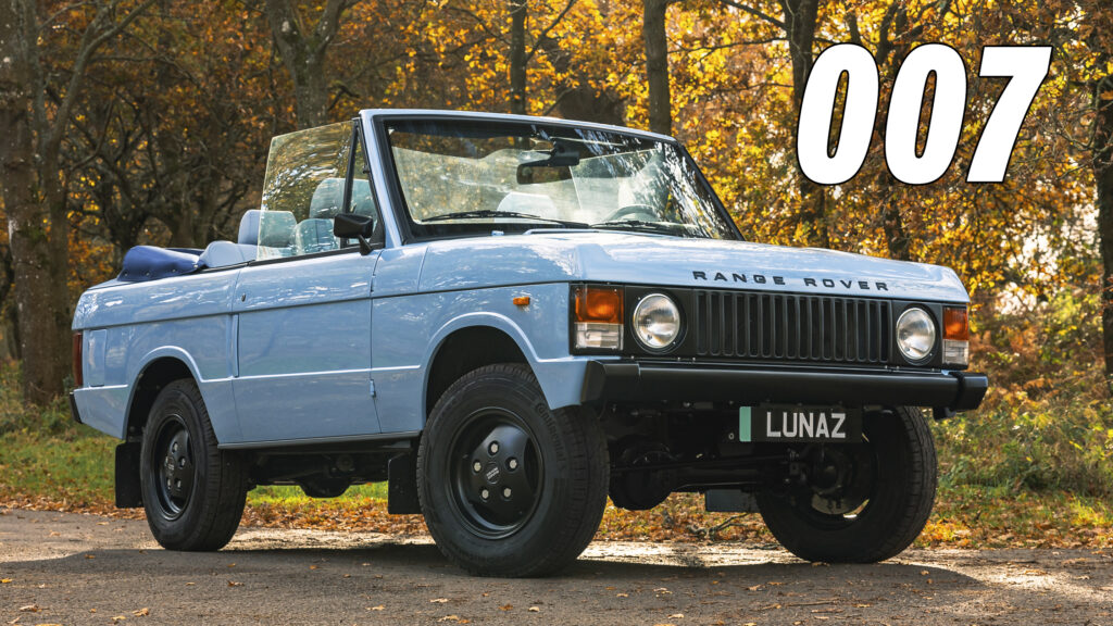  Lunaz’s 007-Inspired Classic Range Rover Safari Has A License To Electrify