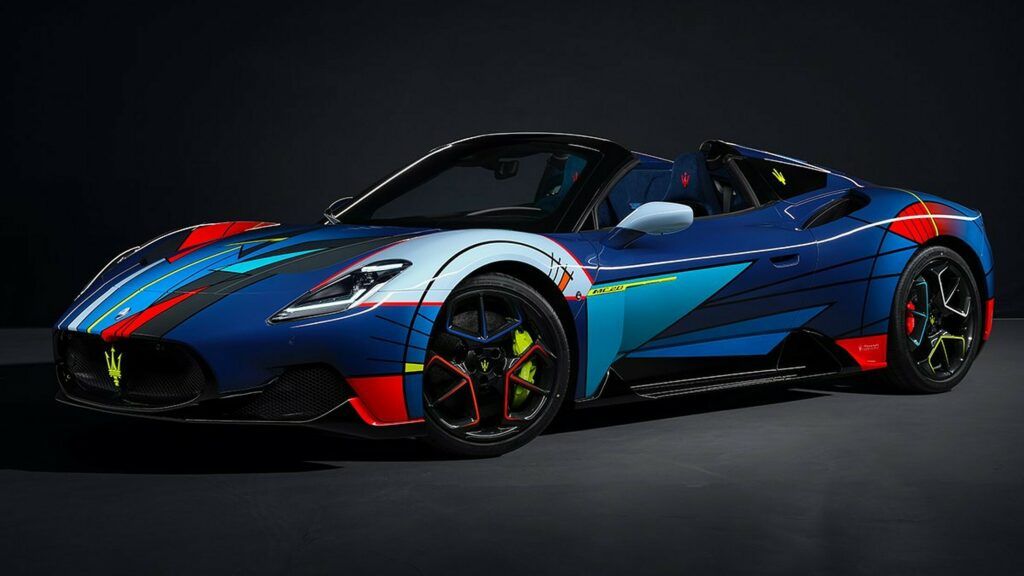  Maserati MC20 Opera d’Arte Looks Like It Drove Straight Out Of A Comic Book