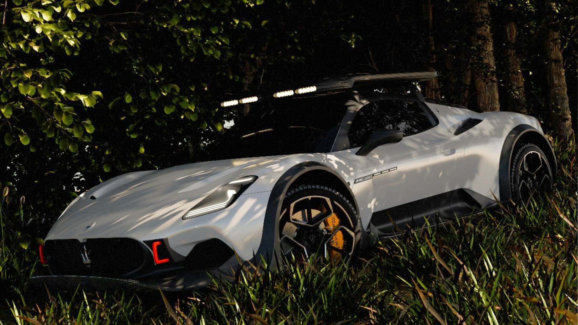What If Maserati Made An MC20 Dakar Edition To Rival Lambo's