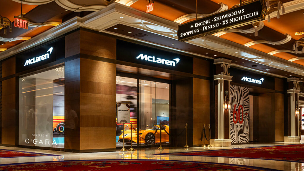  McLaren’s Las Vegas Experience Center Showcases Supercars Without The Snobbery
