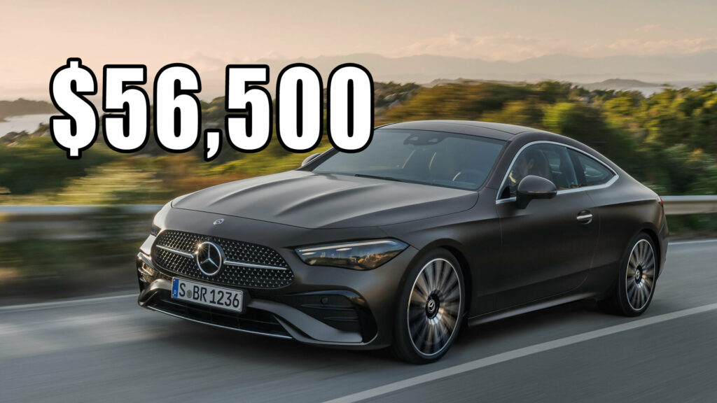  2024 Mercedes CLE Coupe Costs Nearly $7k More Than C-Class Coupe, Starts At $56,500